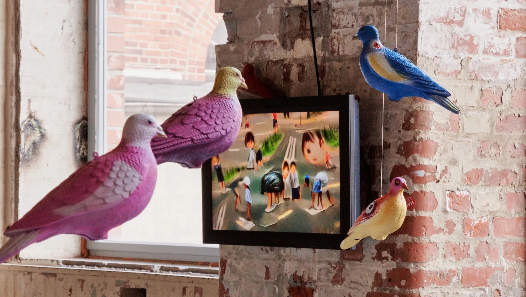 Seven Stories of Mellonopolis — install view 2